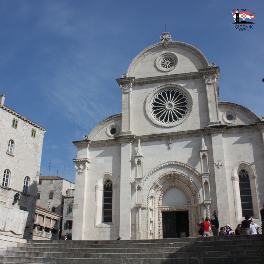 cathedral in Šibenik Old Town