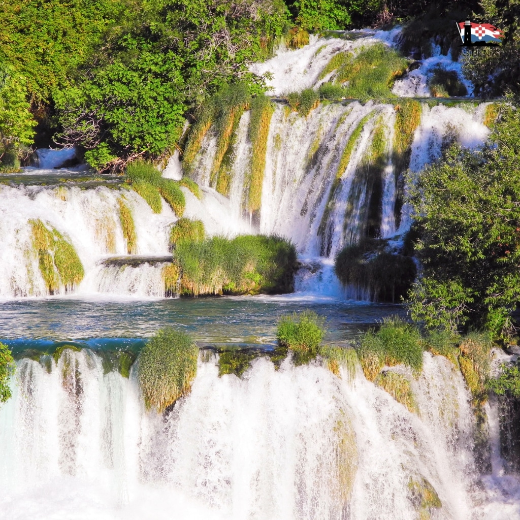 scenic viewpoints near sibenik croatia - Skradinski Buk Waterfall