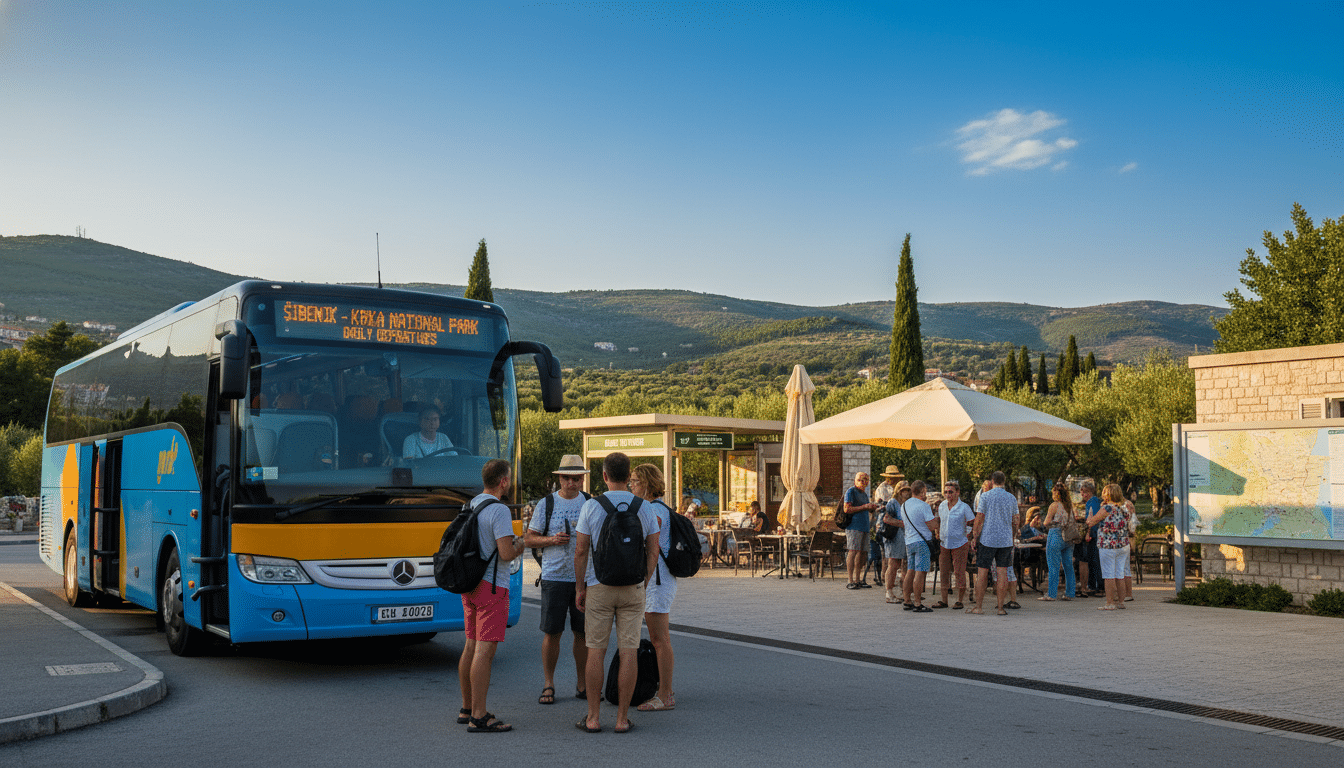 easy bus trips from sibenik