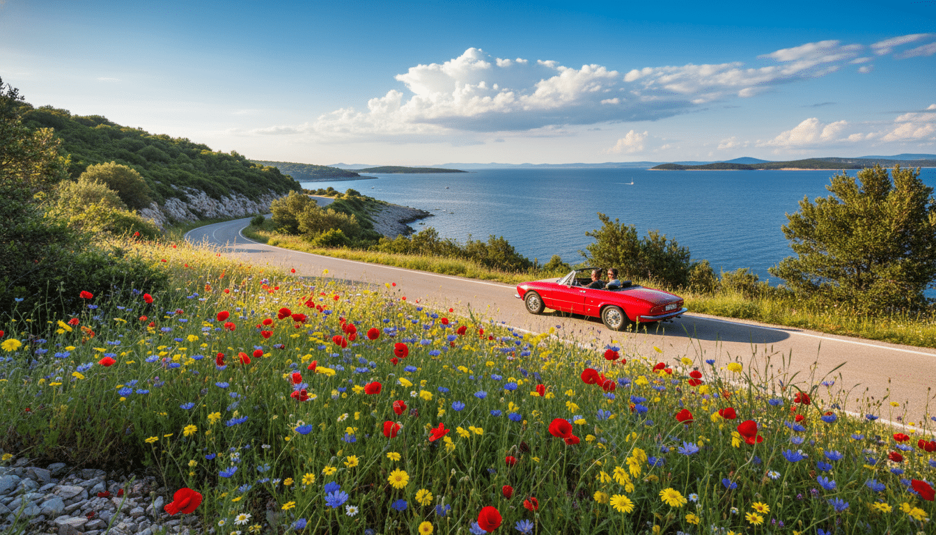scenic drives from sibenik