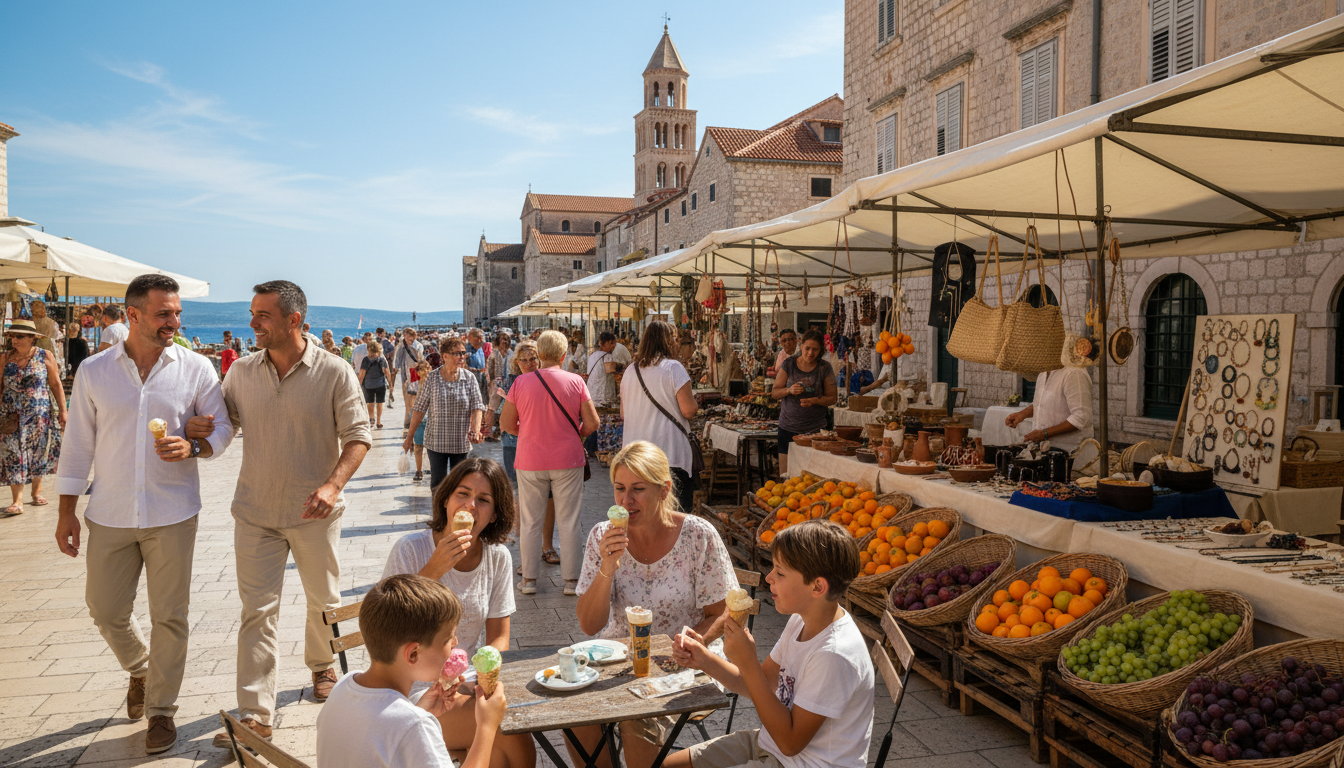 daily life in sibenik