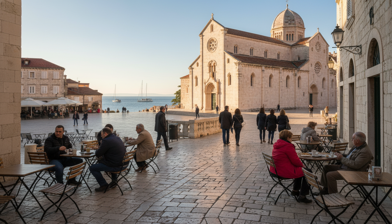 sibenik shoulder season