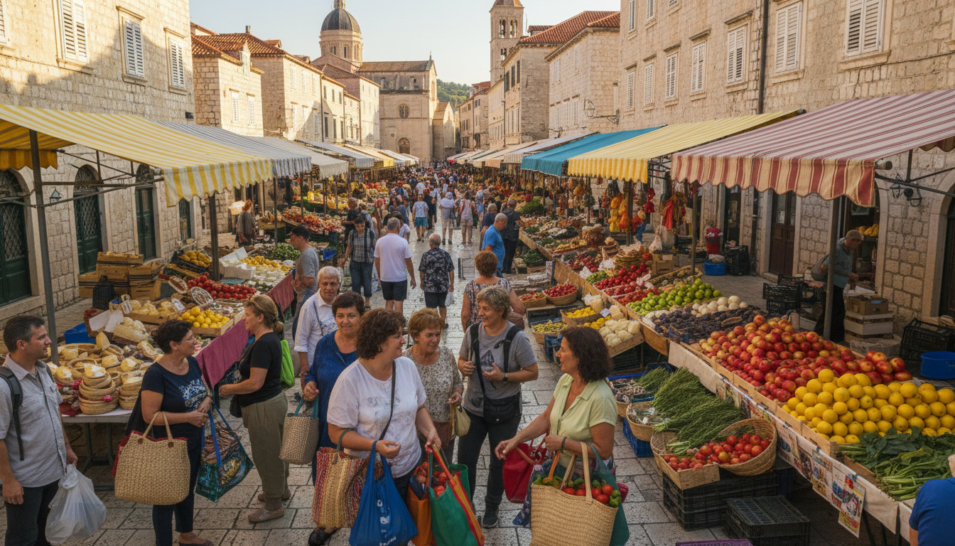 local markets culture sibenik