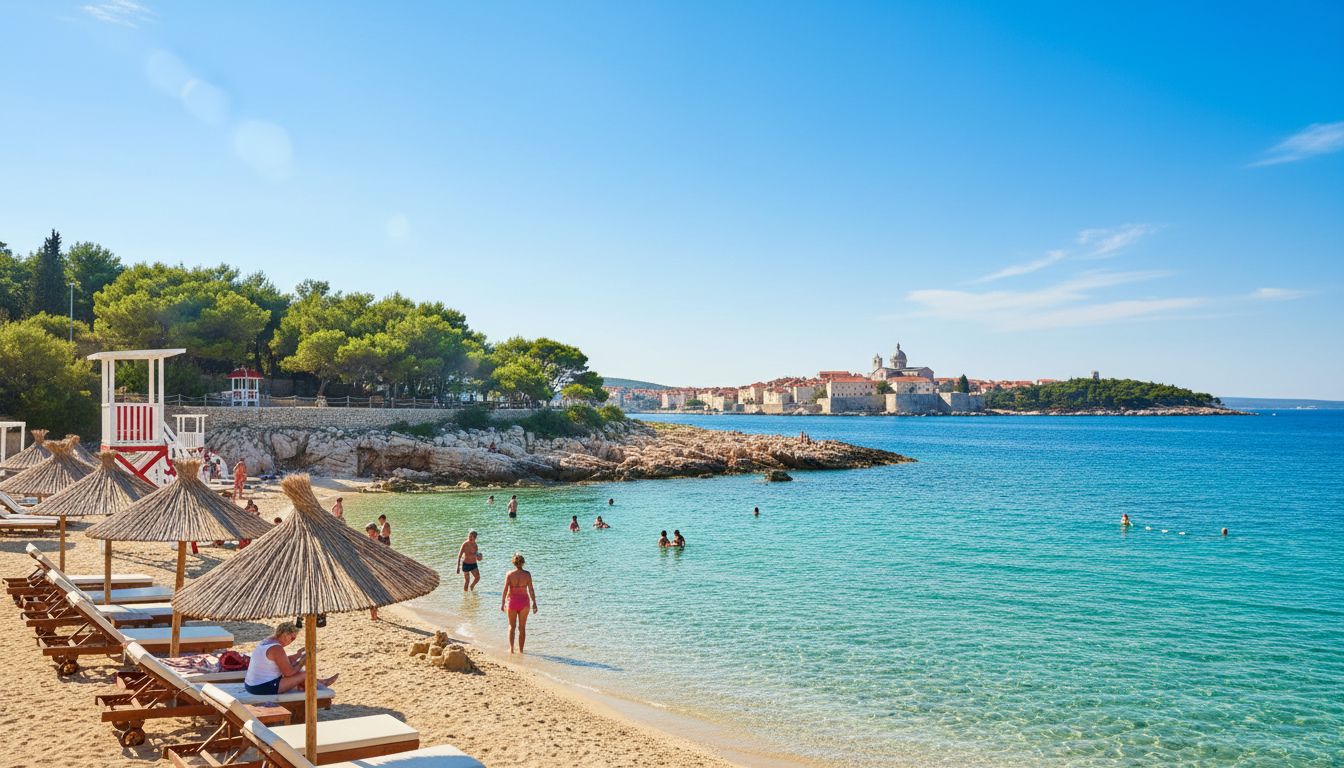 beach safety sibenik