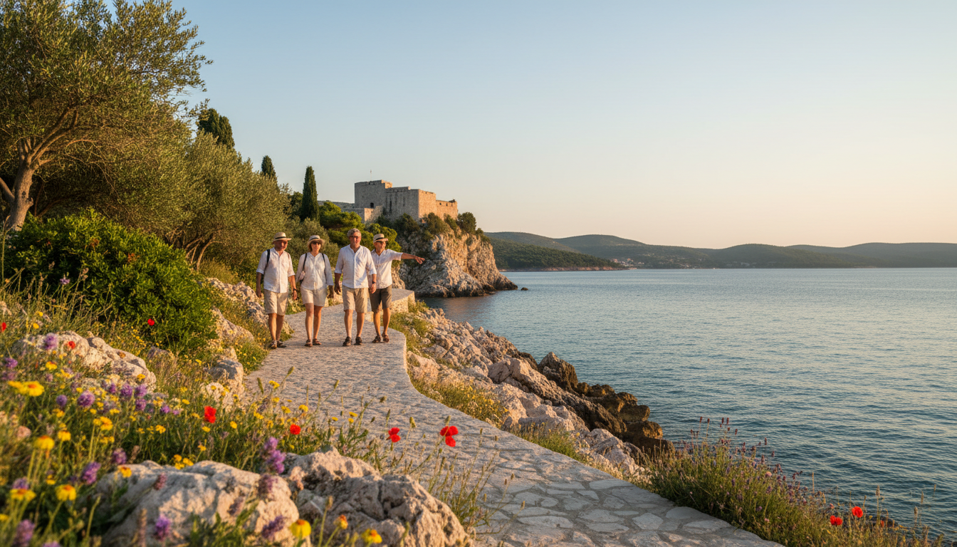 coastal walks sibenik
