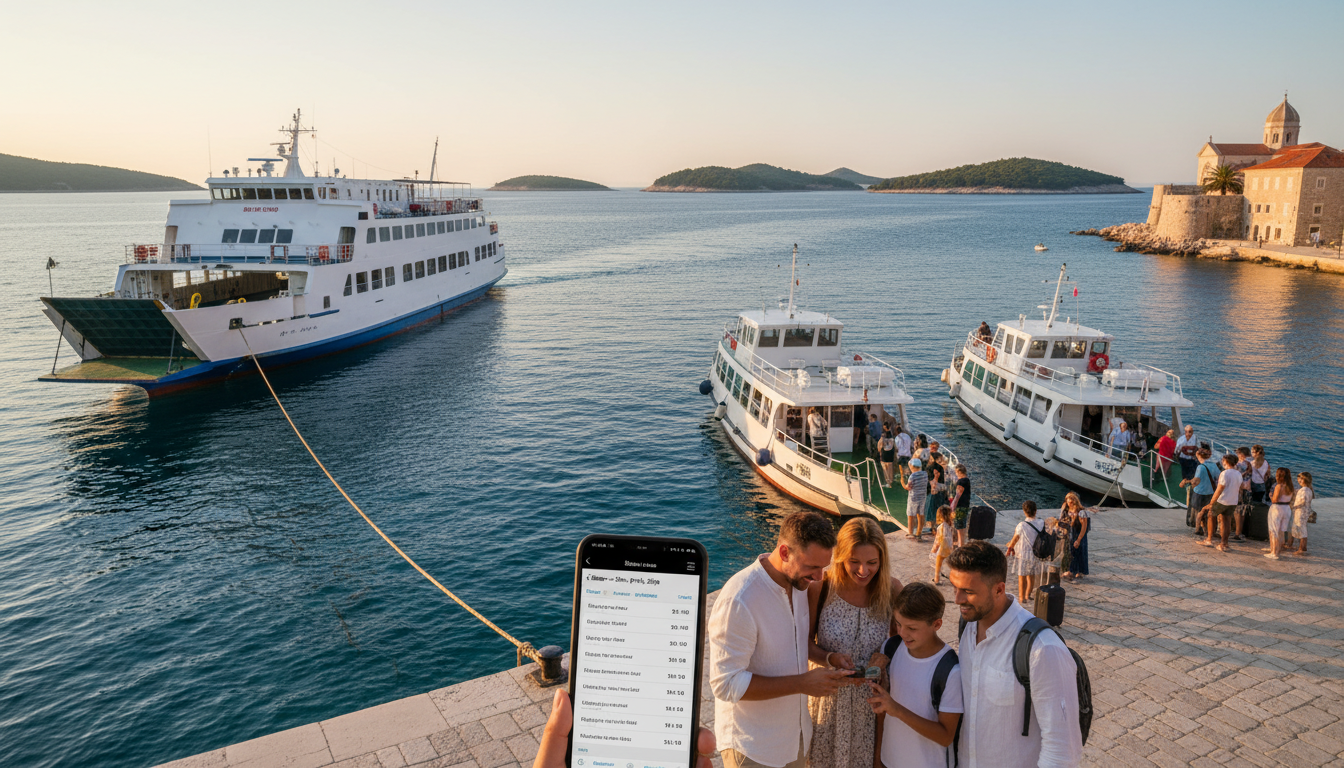 island ferry tips croatia