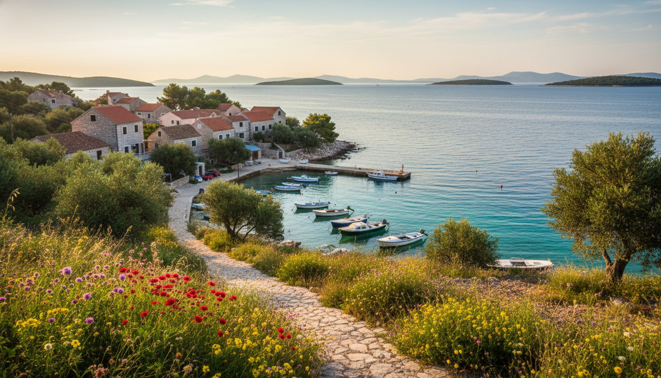 island life near sibenik
