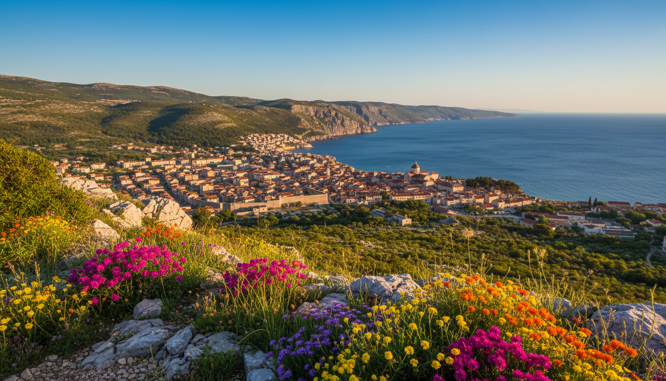 viewpoints near sibenik