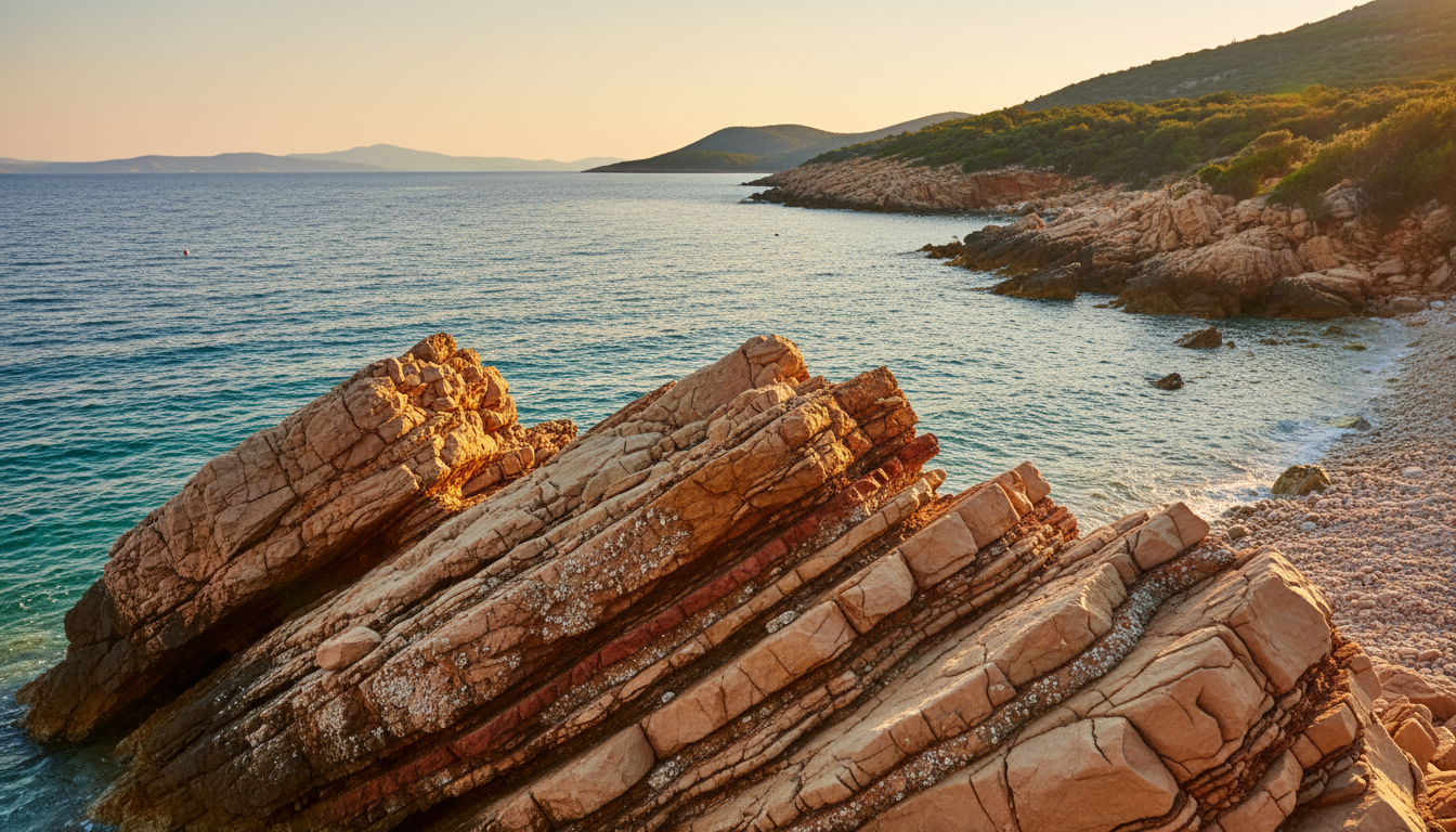 geology sibenik coast