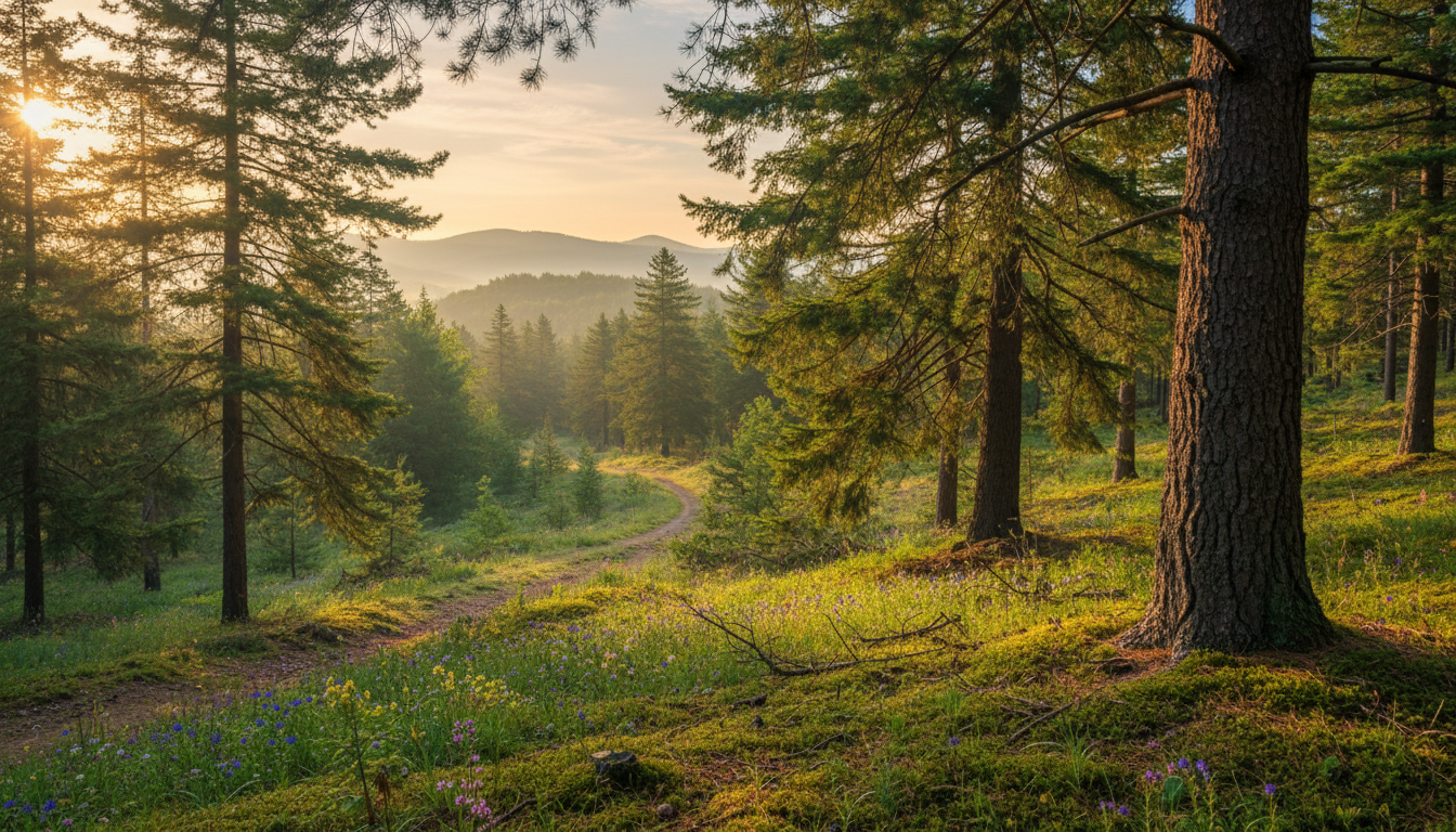 pine forests near sibenik